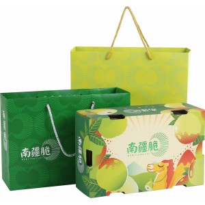 Top and bottom cardboard boxes for jujubes