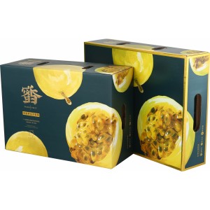 Top and bottom carton boxes for passion fruit